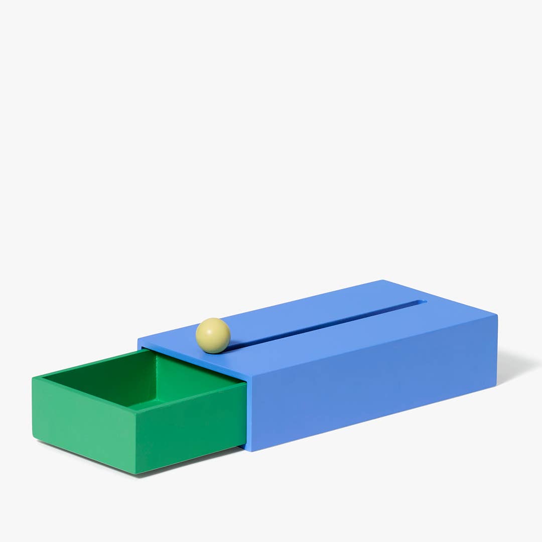 Cache Box | Large - Blue/Green - Joy