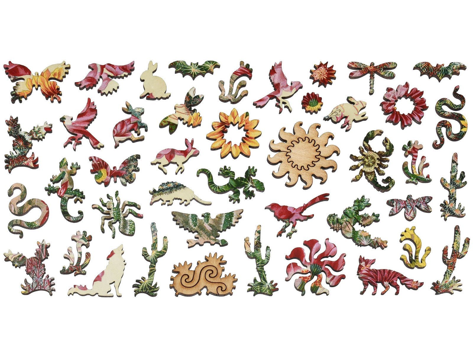 Cactus Flowers Puzzle - Joy