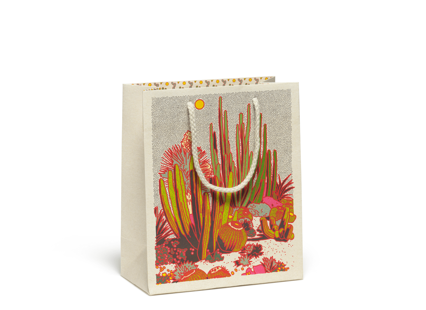 Cactus Scene Gift Bag - Joy