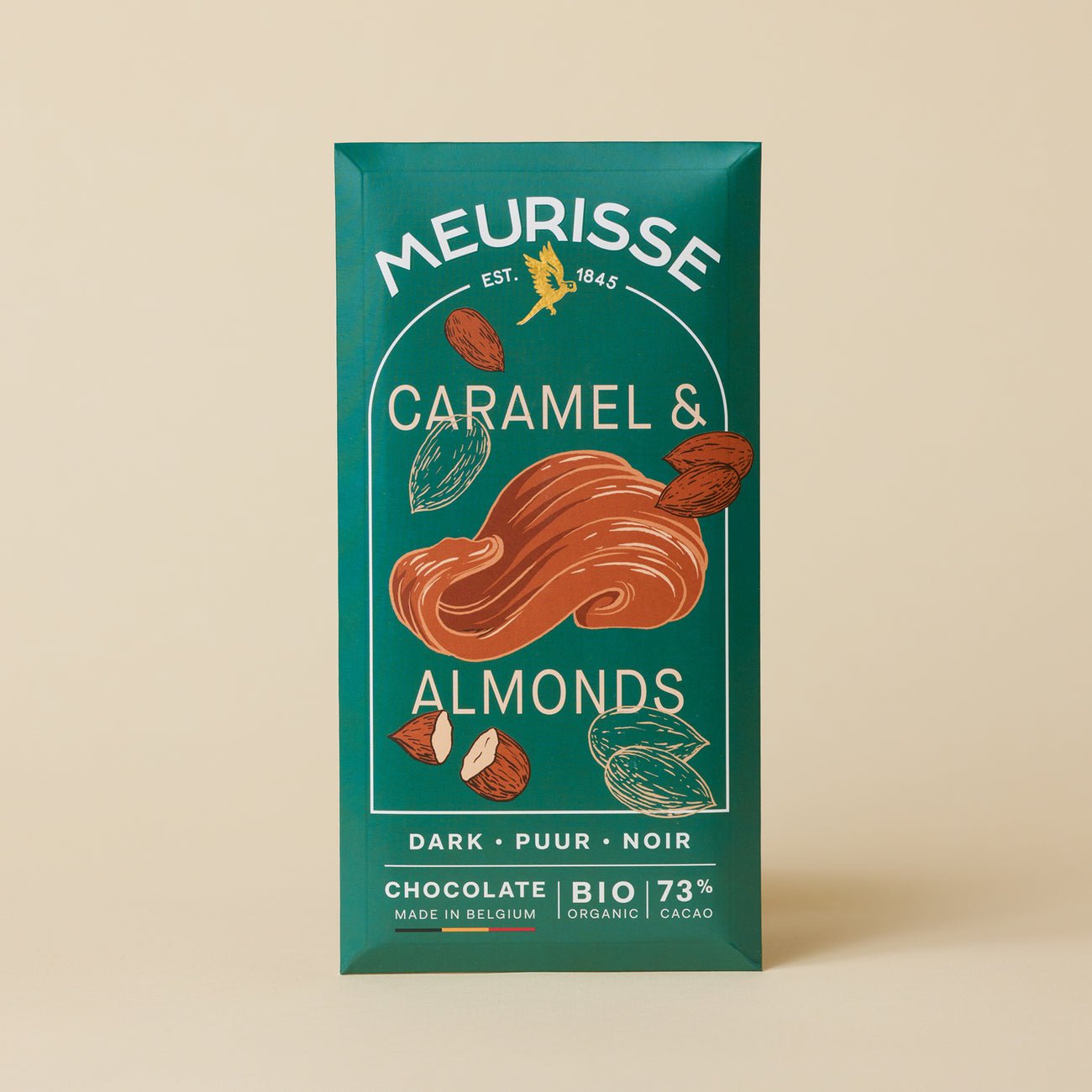 Caramelized Almonds Dark Chocolate Bar - Joy