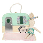 Caravan Bunny Mini Suitcase Doll - Joy