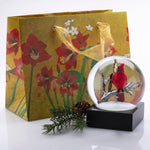 Cardinal Singing Snow Globe - Joy Gift Shoppe