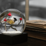 Cardinal Singing Snow Globe - Joy Gift Shoppe