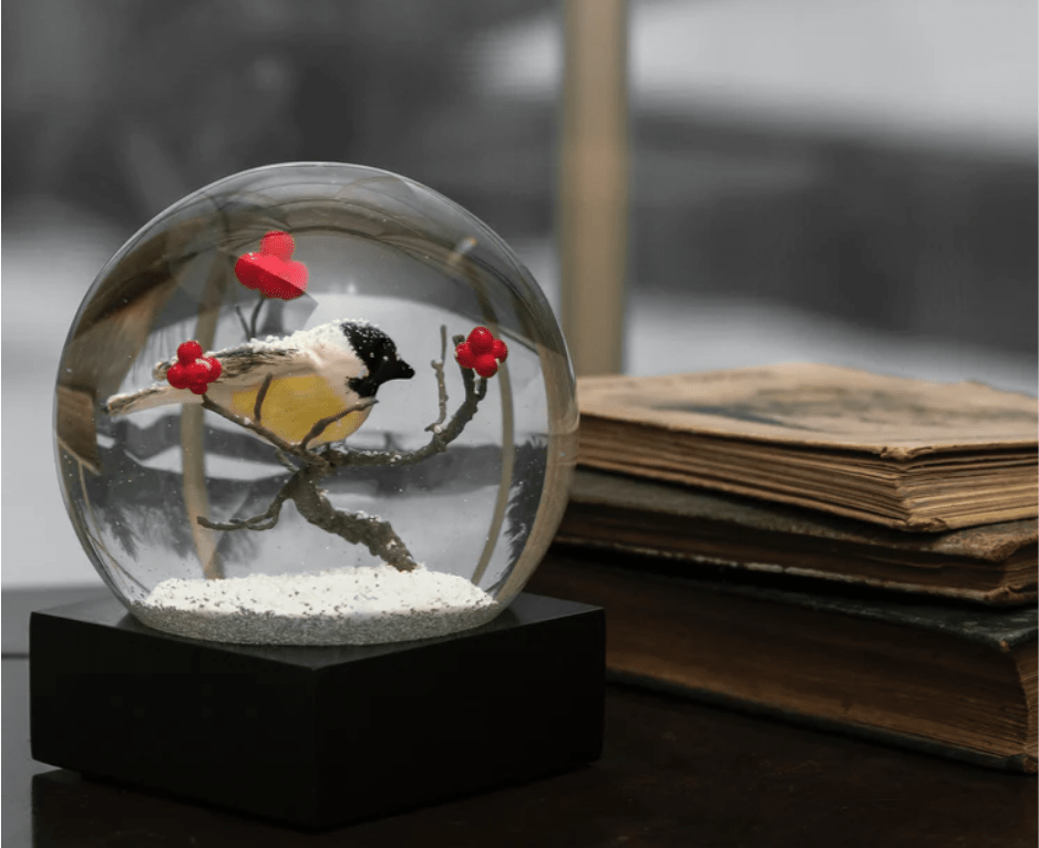 Cardinal Singing Snow Globe - Joy Gift Shoppe