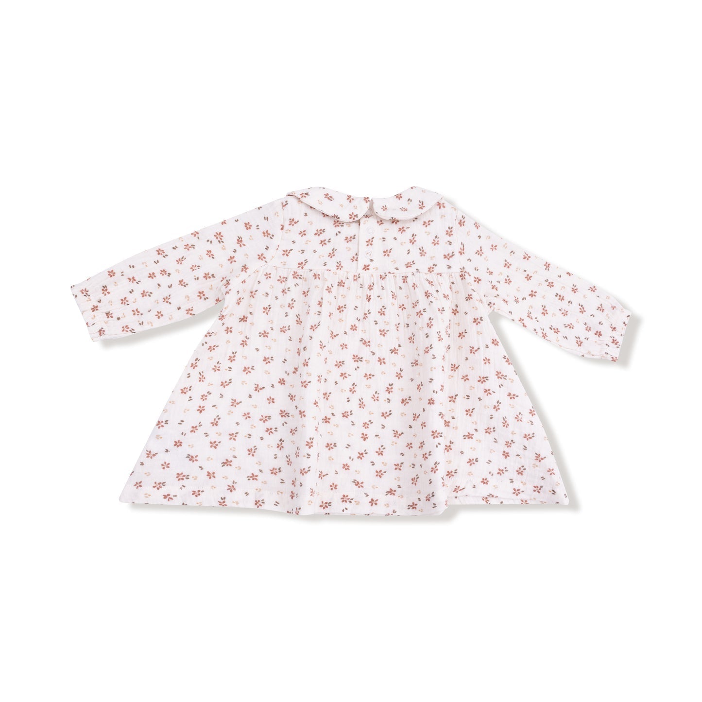 Carrie Floral Long Sleeve Dress + Diaper Cover - Joy