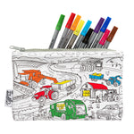 Cars, Trucks & Tractors Pencil Case - Joy Gift Shoppe