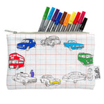 Cars, Trucks & Tractors Pencil Case - Joy Gift Shoppe