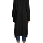 Cashmere Long Side Slit Duster Sweater - Joy