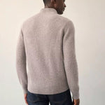 Cashmere Mens Button Down Sweater - Joy