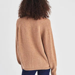 Cashmere Ribbed Boyfriend Cardigan - Joy