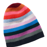Cashmere Striped Beanie - Joy Gift Shoppe