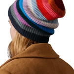 Cashmere Striped Beanie - Joy Gift Shoppe
