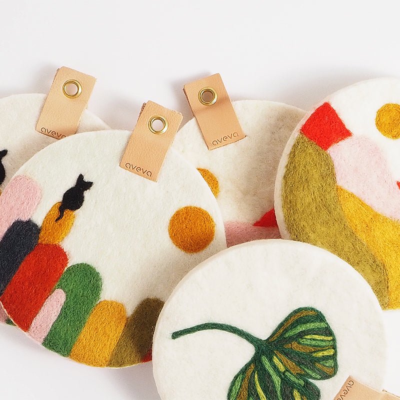 Cat on Kullaberg - Trivet/Art - Joy