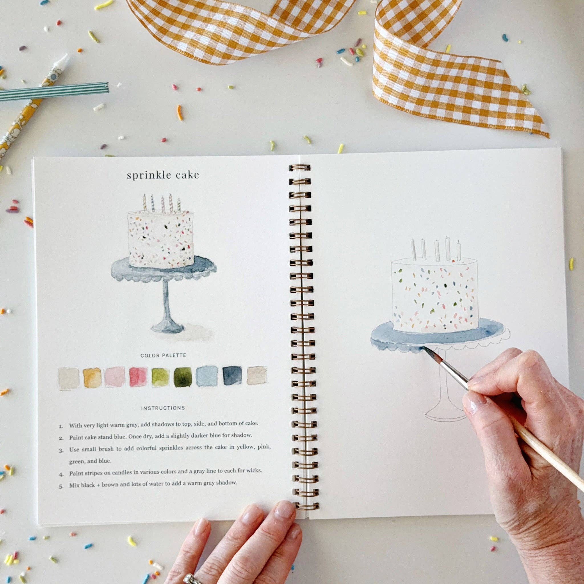 Celebrate Watercolor Workbook - Joy Gift Shoppe