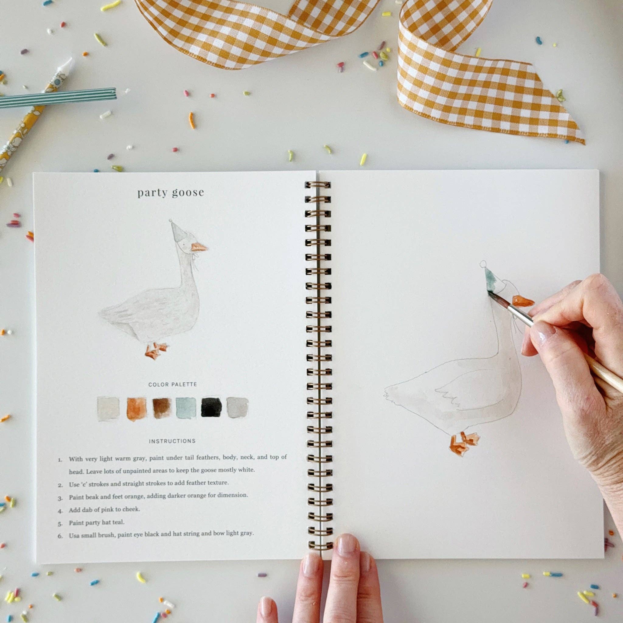 Celebrate Watercolor Workbook - Joy Gift Shoppe