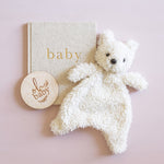Charlie Bear Paci Comforter - Ivory - Joy Gift Shoppe