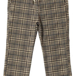 CHARLIE Brown Plaid Pants - Joy