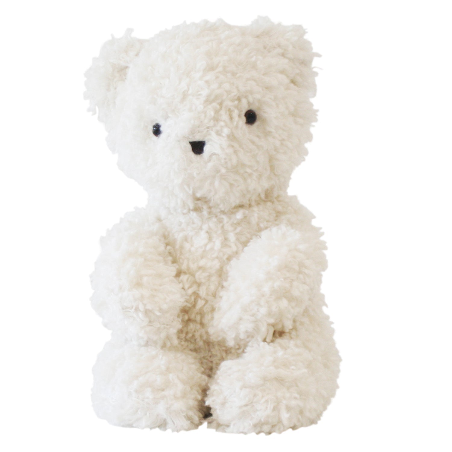 Charlie Sherpa Baby Bear - Ivory - Joy Gift Shoppe