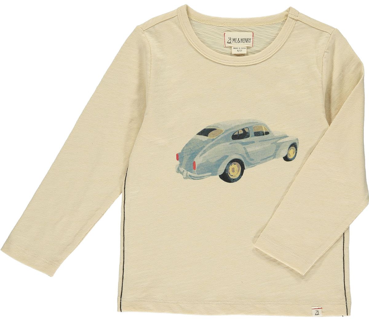 CHEROKEE Beige Beetle Raglan Printed Tee - Joy
