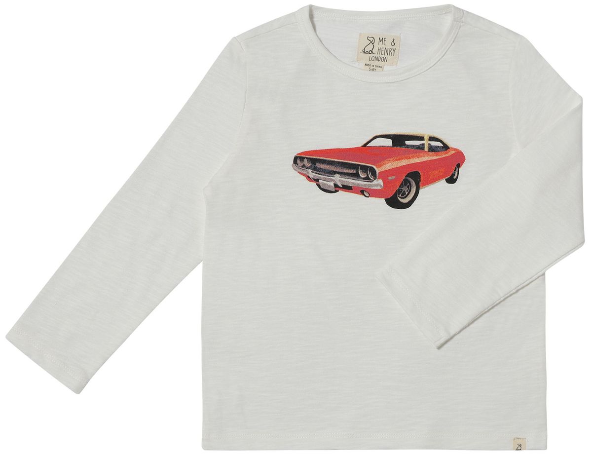 CHEROKEE 'Classic Red Car' Printed Tee - Joy