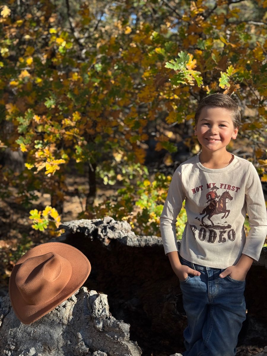 CHEROKEE "Not My First Rodeo" Tee - Boy - Joy Gift Shoppe