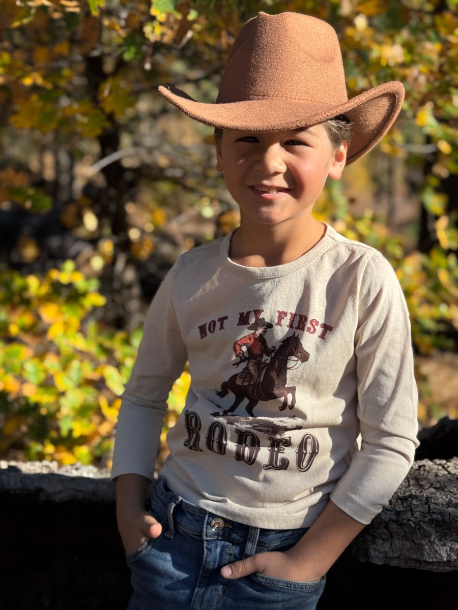 CHEROKEE "Not My First Rodeo" Tee - Boy - Joy Gift Shoppe
