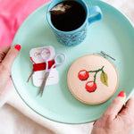 Cherry Cross Stitch Kit - Joy