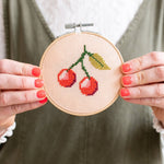 Cherry Cross Stitch Kit - Joy