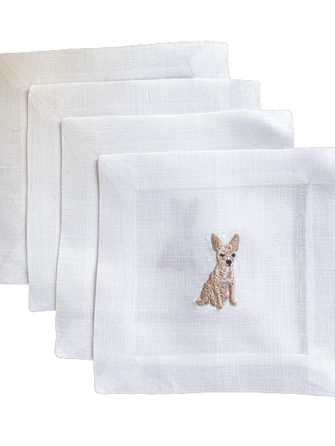 Chihuahua Cocktail Napkin - Joy