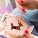 Christmas Dachshund Cross Stitch Kit - Joy