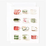 Christmas Mugs Notecards: Set of 8 - Joy
