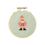 Christmas Santa Cross Stitch Kit - Joy