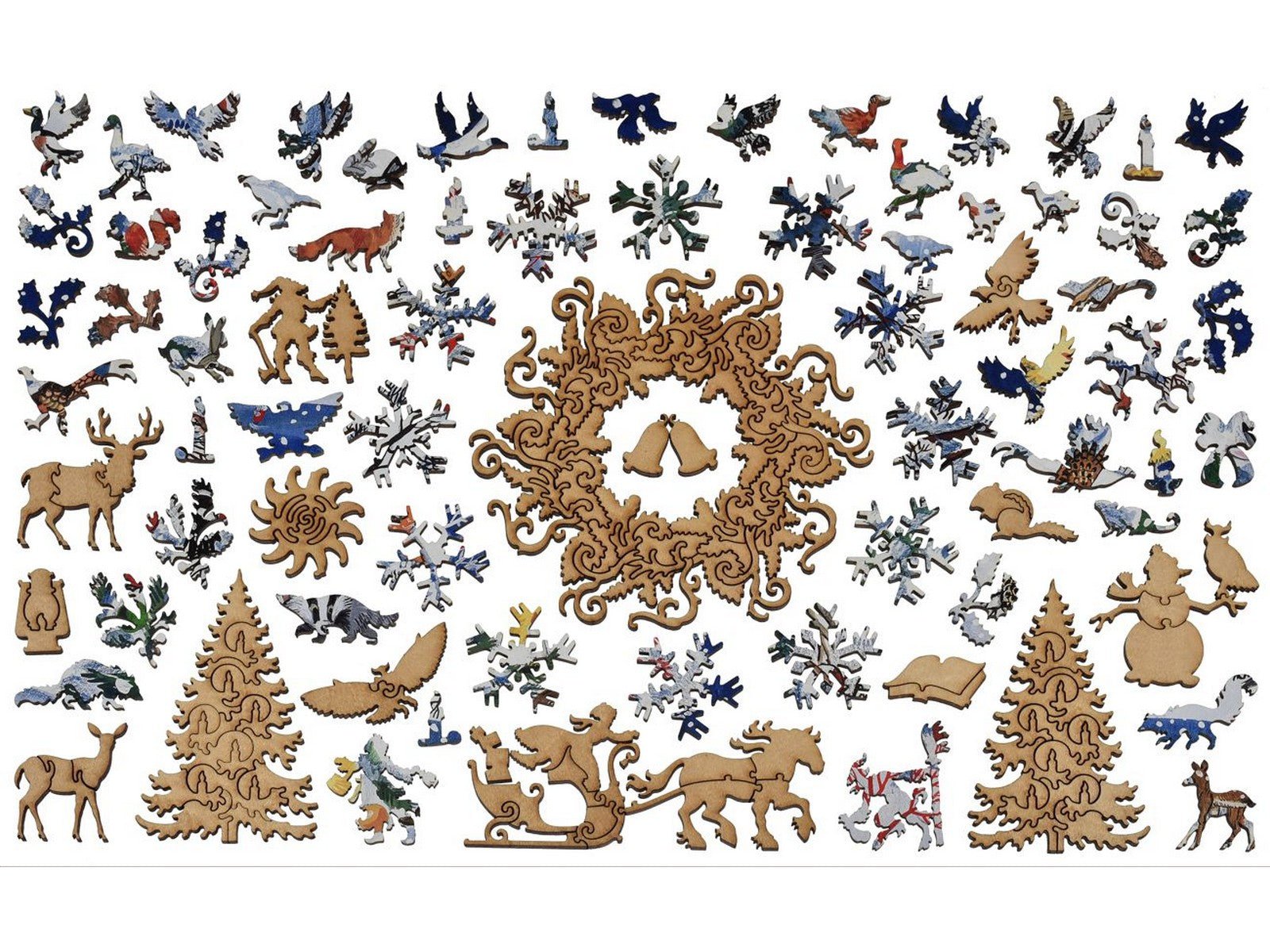 Christmas Tree Puzzle - Joy