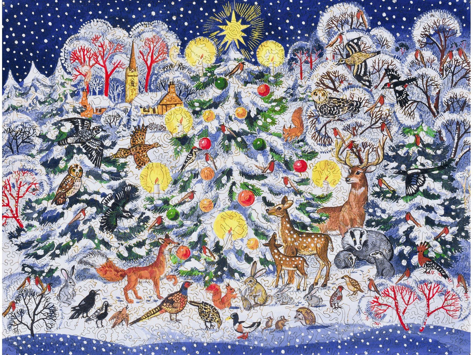 Christmas Tree Puzzle - Joy
