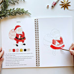 Christmas Watercolor Workbook - Joy