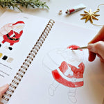 Christmas Watercolor Workbook - Joy