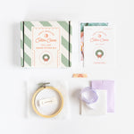 Christmas Wreath Cross Stitch Kit - Joy