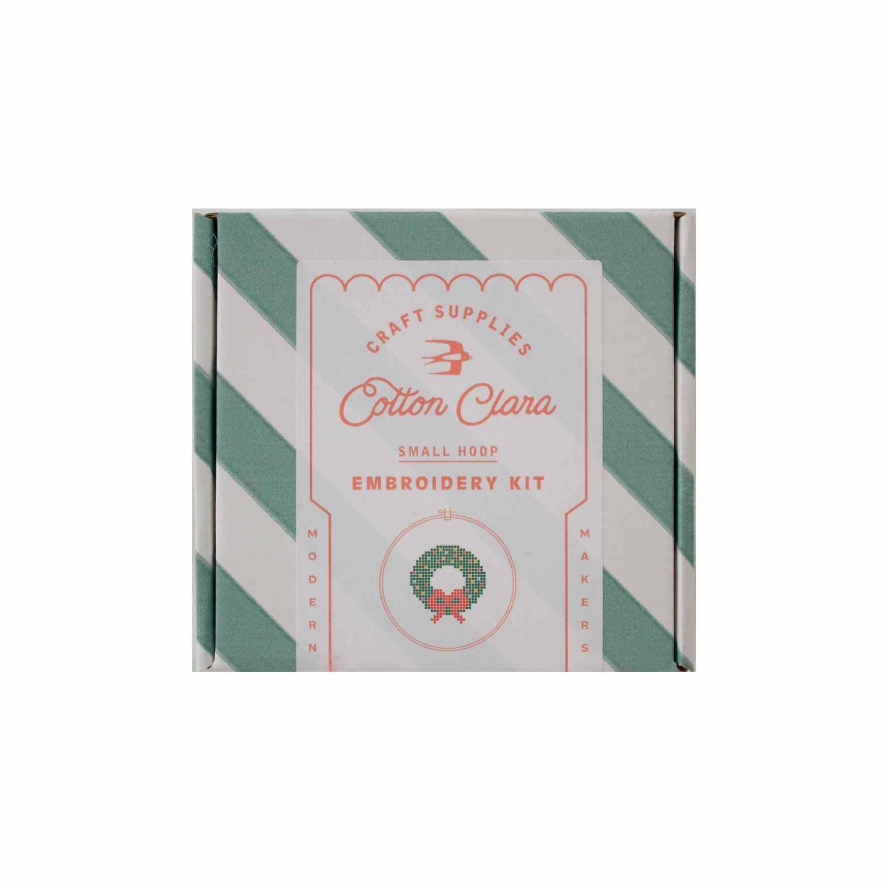 Christmas Wreath Cross Stitch Kit - Joy
