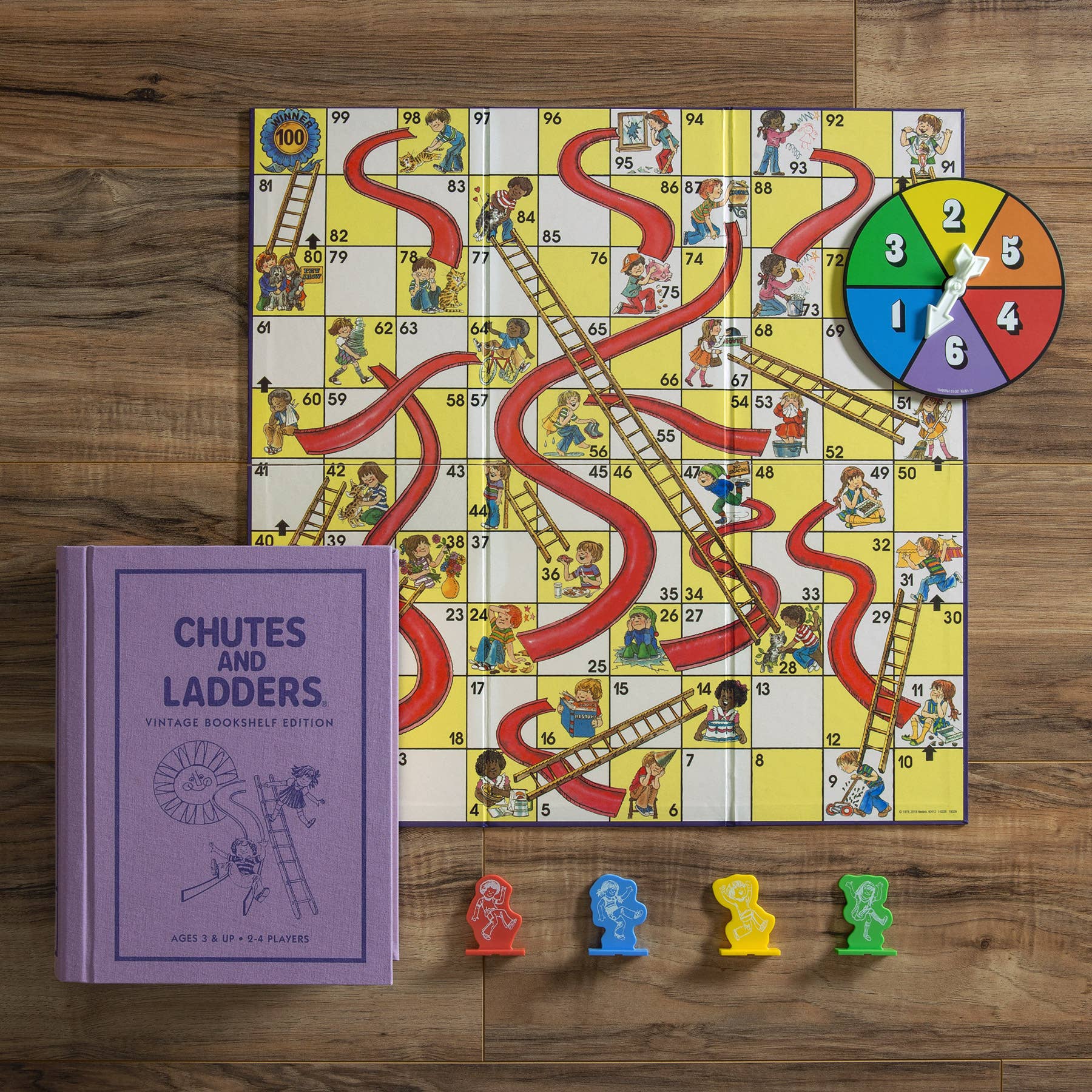 Chutes and Ladders Vintage Bookshelf Edition - Joy