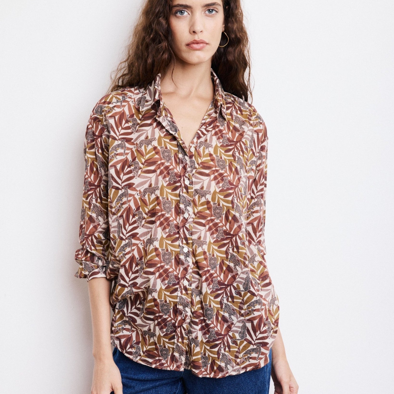 CINEMA Natural & Brown Shirt - Joy