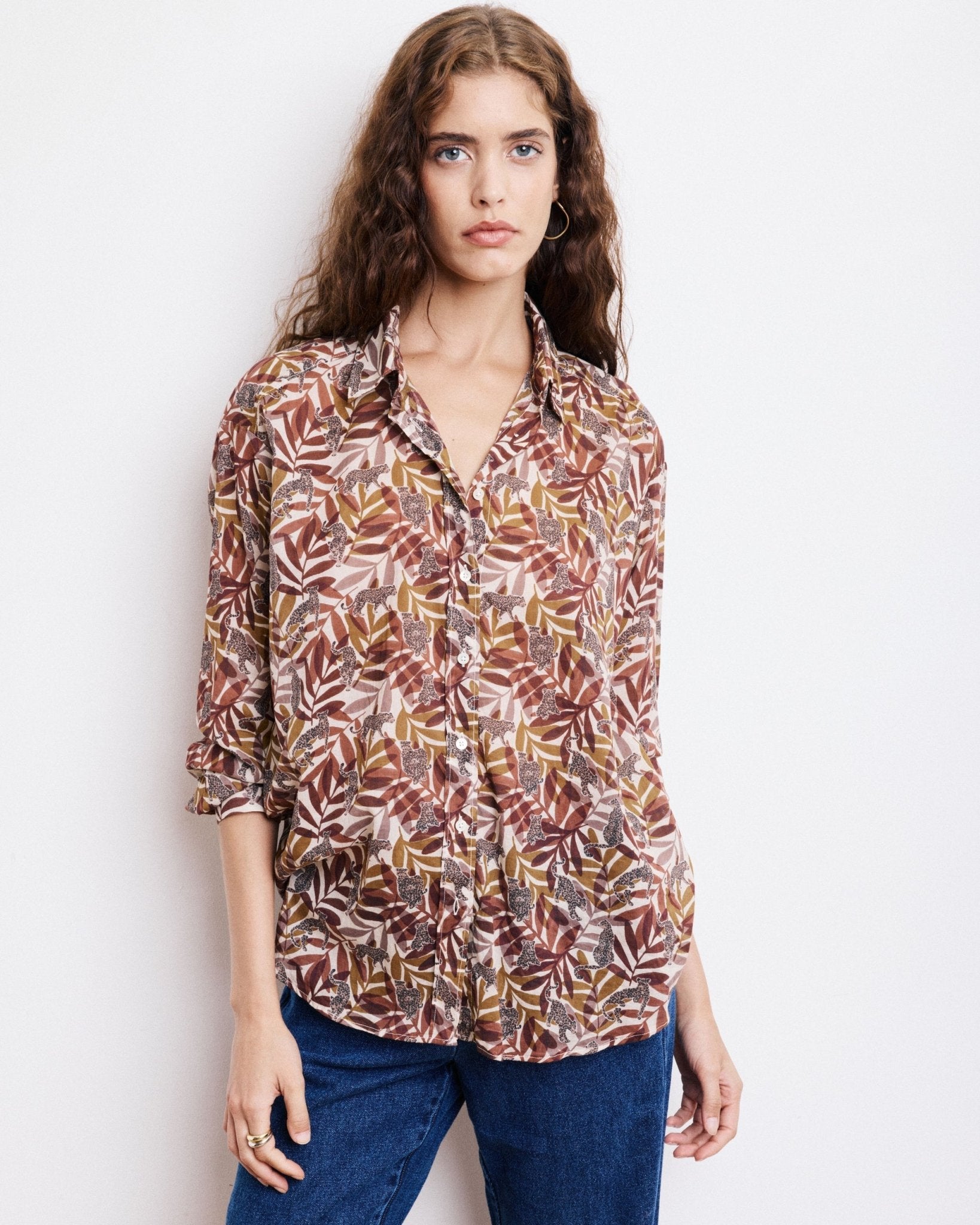 CINEMA Natural & Brown Shirt - Joy