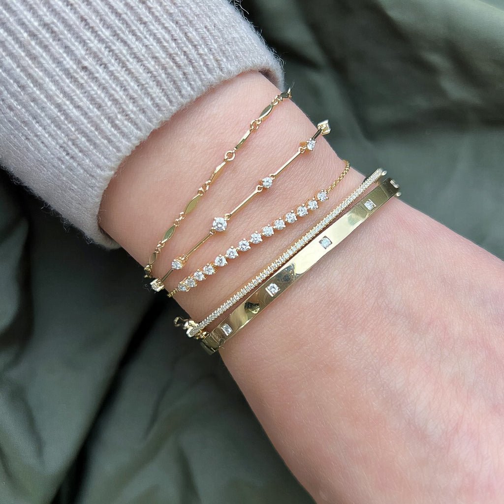 Classic Diamond Bangle - Joy Gift Shoppe