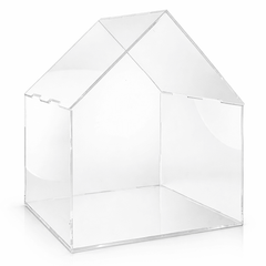 Clear Acrylic Miniature House Display Case - Joy Gift Shoppe