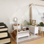 Clear Acrylic Miniature House Display Case - Joy Gift Shoppe