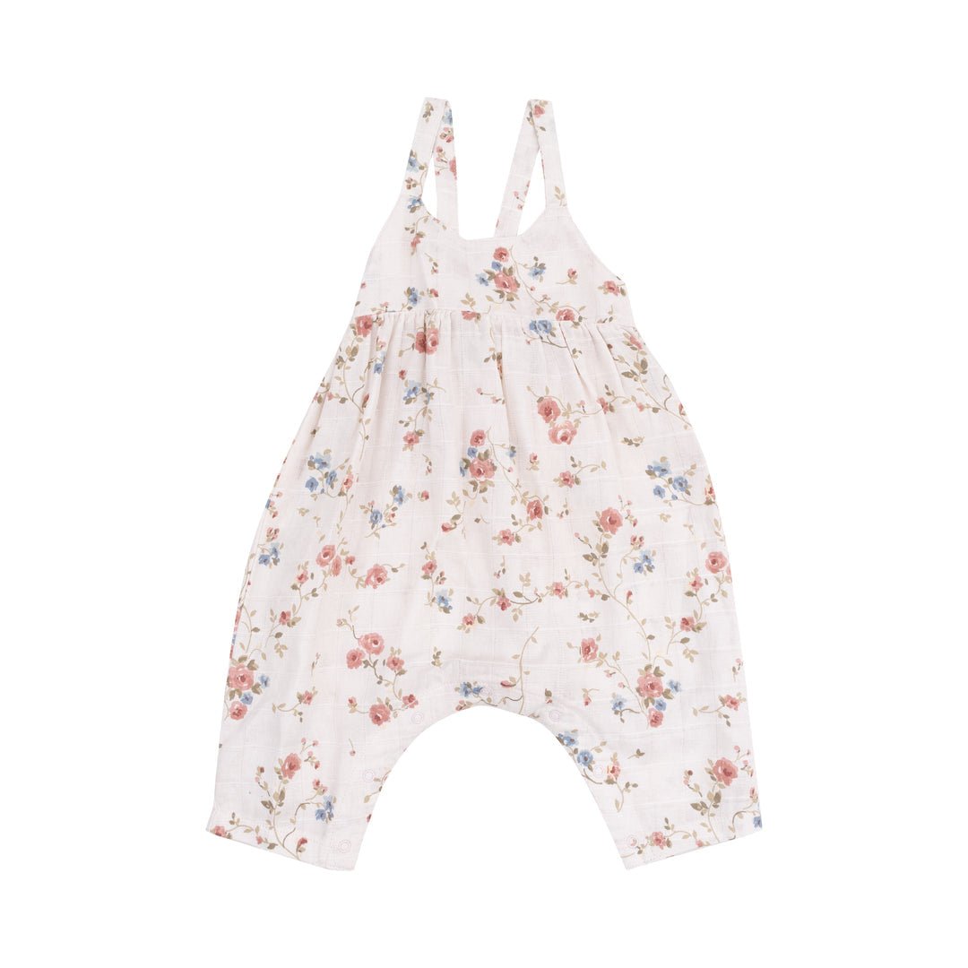 Climbing Roses Tie Back Romper - Joy