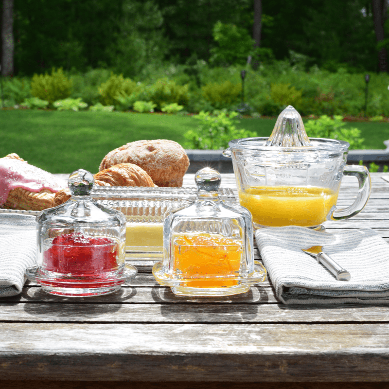 Cloche Condiment Dish Round - Joy
