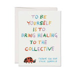Collective Healing Greeting Card - Joy