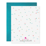 Confetti Birthday Greeting Card - Joy