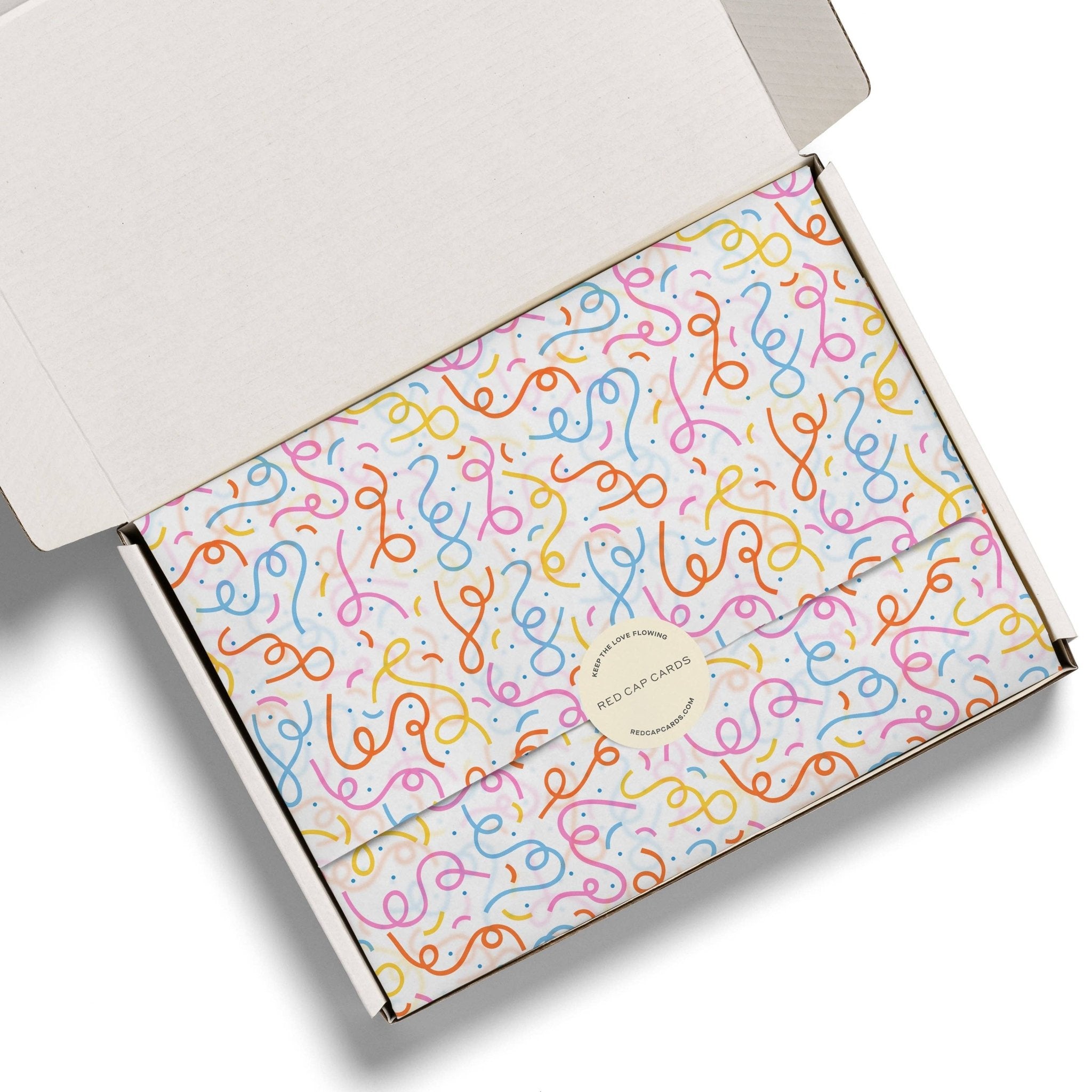 Confetti Tissue Paper: 5 Sheets - Joy