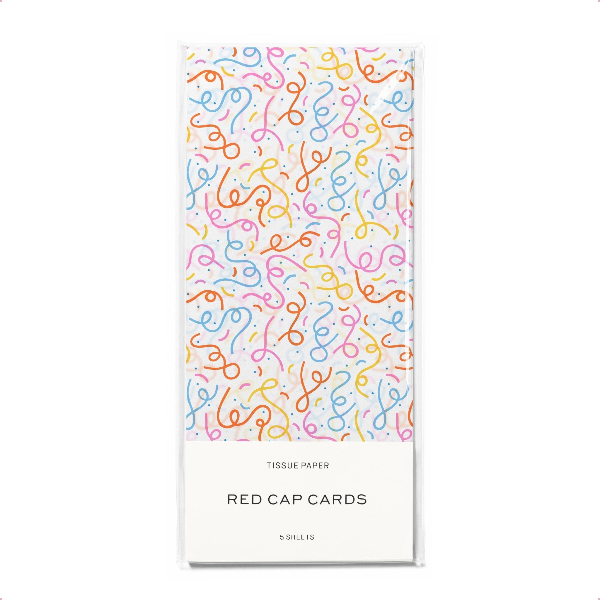 Confetti Tissue Paper: 5 Sheets - Joy